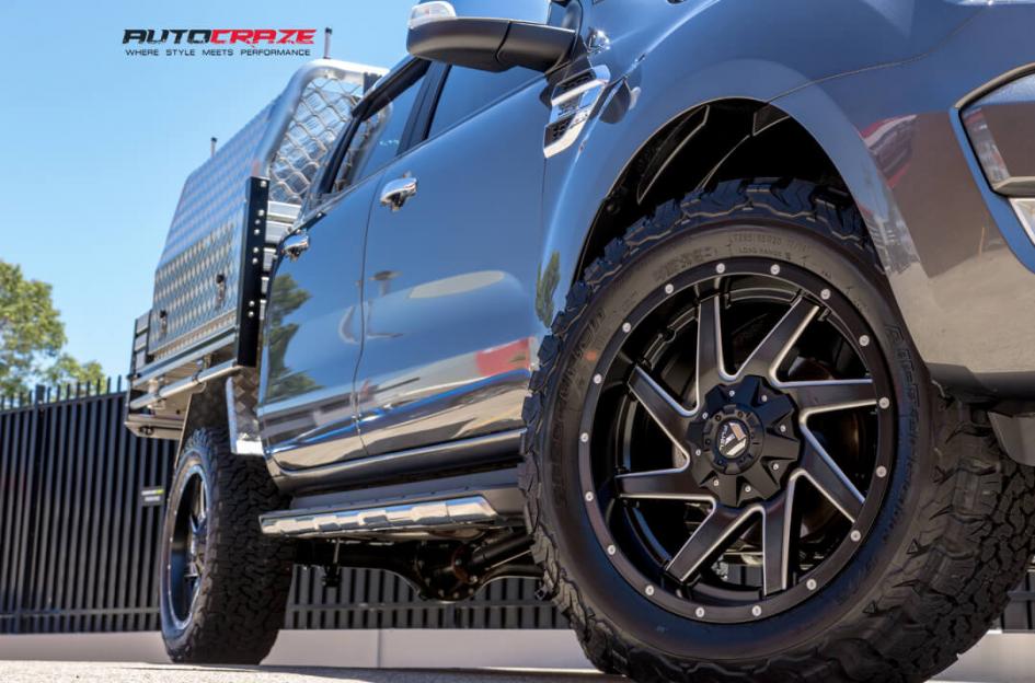 FORD RANGER RENEGADE BLACK MILLED ACCENTS